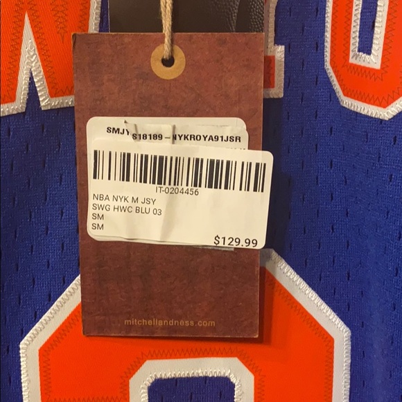 NWT- Authentic New York Knicks John Starks Jersey - Picture 2 of 4